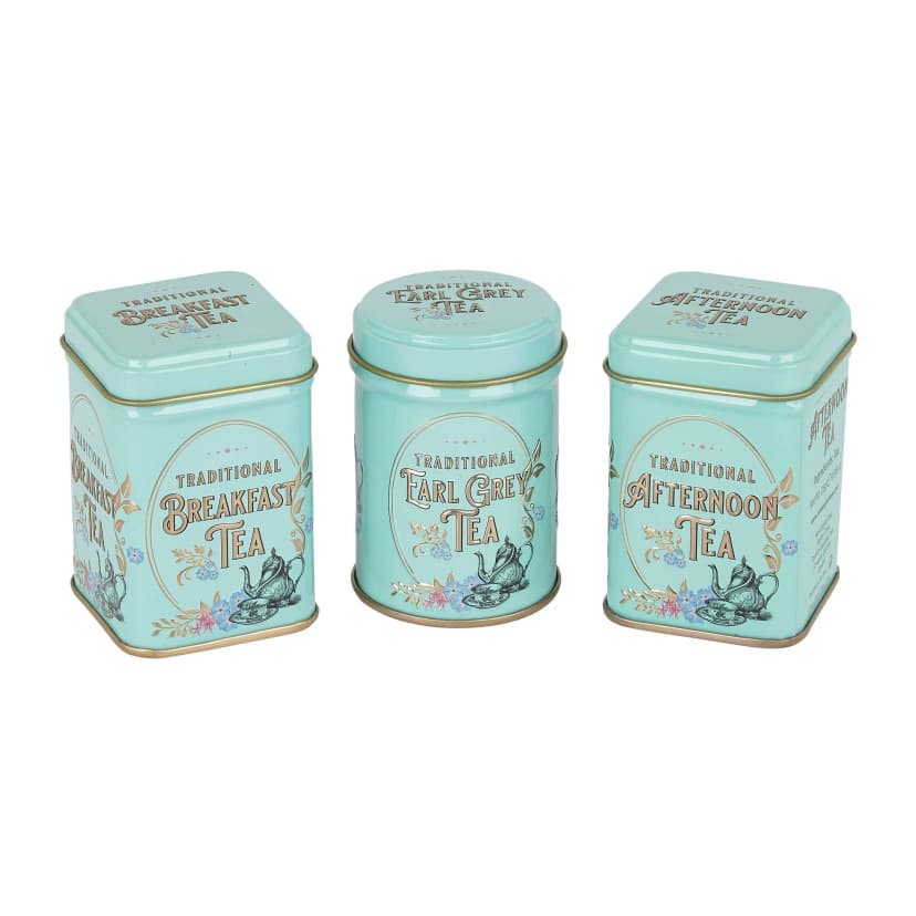 Vintage Tea Tins with Loose Leaf Teas